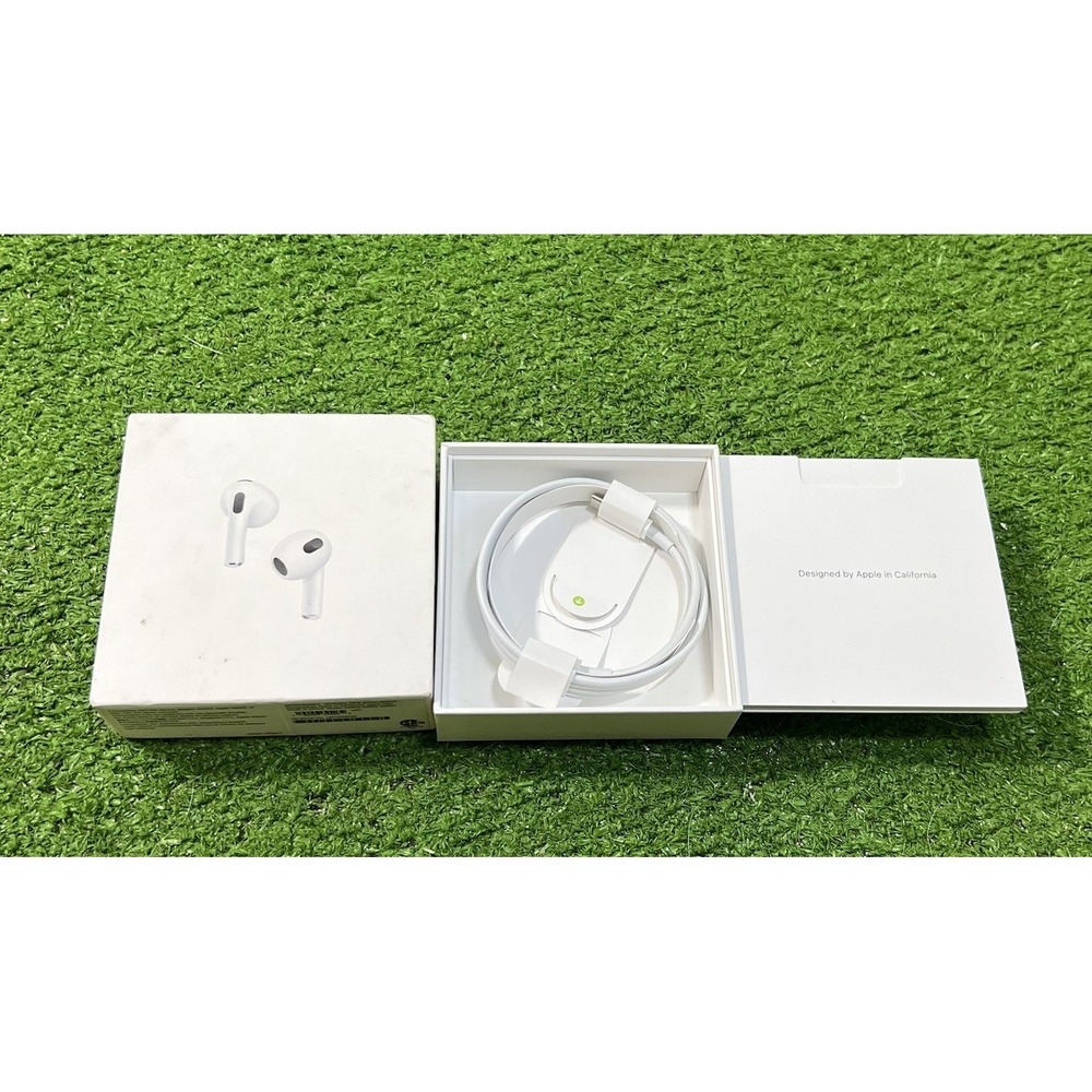 Apple AirPods 3rd Gen. Box & new Lightening Charger Cable Only A2565 A2564 A2566